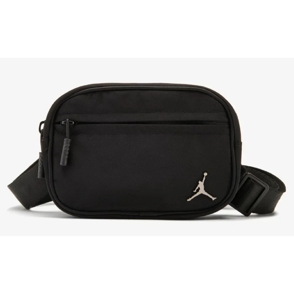 Nike Jordan Alpha Camera Bag Small Crossbody Jumpman Purse WA0870-023 Black NWT